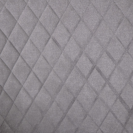 Стул NAOMI 61x60,5xH47 / 84см, серая ткань, черные металлические ножки Стул NAOMI 61x60,5xH47 / 84см, серая ткань, черные металлические ножки