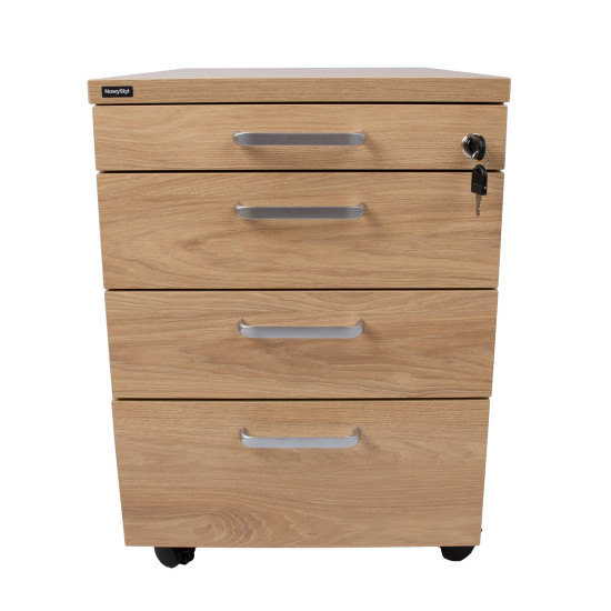 Ящик с выдвижными ящиками ERGO 60x43xH60cм, гикори Ящик с выдвижными ящиками ERGO 60x43xH60cм, гикори
