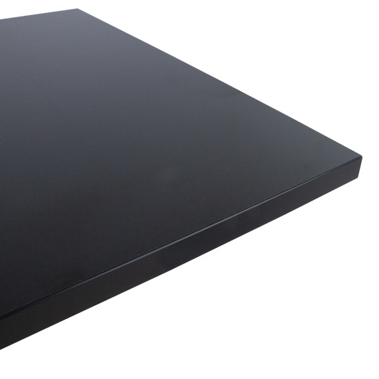 Galda virsma ERGO 140x80cm, melna Galda virsma ERGO 140x80cm, melna