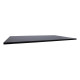 Galda virsma ERGO 140x80cm, melna Galda virsma ERGO 140x80cm, melna
