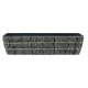 Puķu kaste WICKER 60x19xH15cm, pelēka Puķu kaste WICKER 60x19xH15cm, pelēka