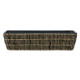 Puķu kaste WICKER 60x19xH15cm, gaiši brūna Puķu kaste WICKER 60x19xH15cm, gaiši brūna