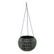 Piekarināms puķupods WICKER D32xH22cm, pelēks