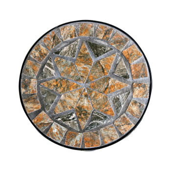 Постамент для цветов MOSAIC D25xH30см, мозаиковая плитка, металлическая рама Постамент для цветов MOSAIC D25xH30см, мозаиковая плитка, металлическая рама