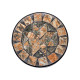 Постамент для цветов MOSAIC D20xH25см, мозаиковая плитка, металлическая рама Постамент для цветов MOSAIC D20xH25см, мозаиковая плитка, металлическая рама
