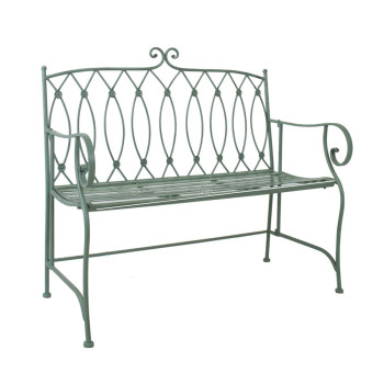 Садовый стул MINT раскладной 42x51xH90см, кованое железо, античный зеленый Садовый стул MINT раскладной 42x51xH90см, кованое железо, античный зеленый