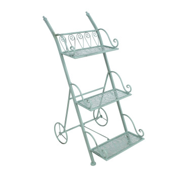 Полка MINT 37x49xH81см, антично-зеленая Полка MINT 37x49xH81см, антично-зеленая