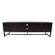 TV стол AMSTERDAM 160x40xH50cm, дуб/черный TV стол AMSTERDAM 160x40xH50cm, дуб/черный