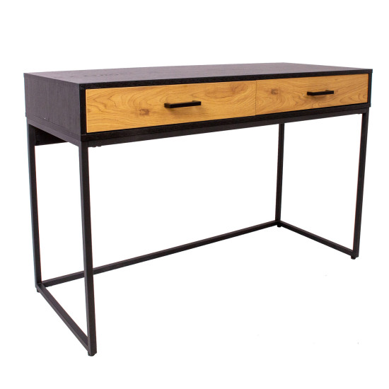 Rakstāmgalds AMSTERDAM 120x50xH79cm, melns Rakstāmgalds AMSTERDAM 120x50xH79cm, melns