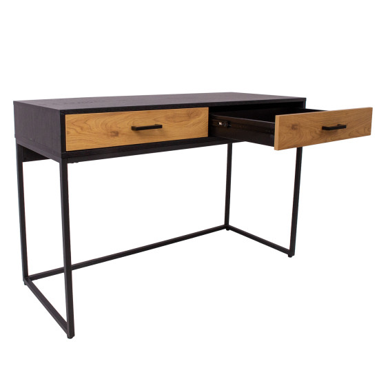 Rakstāmgalds AMSTERDAM 120x50xH79cm, melns Rakstāmgalds AMSTERDAM 120x50xH79cm, melns