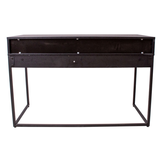 Rakstāmgalds AMSTERDAM 120x50xH79cm, melns Rakstāmgalds AMSTERDAM 120x50xH79cm, melns