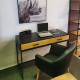 Rakstāmgalds AMSTERDAM 120x50xH79cm, melns Rakstāmgalds AMSTERDAM 120x50xH79cm, melns