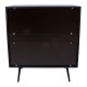 Kumode LUXEMBOURG 80x40xH90cm, melns / varš