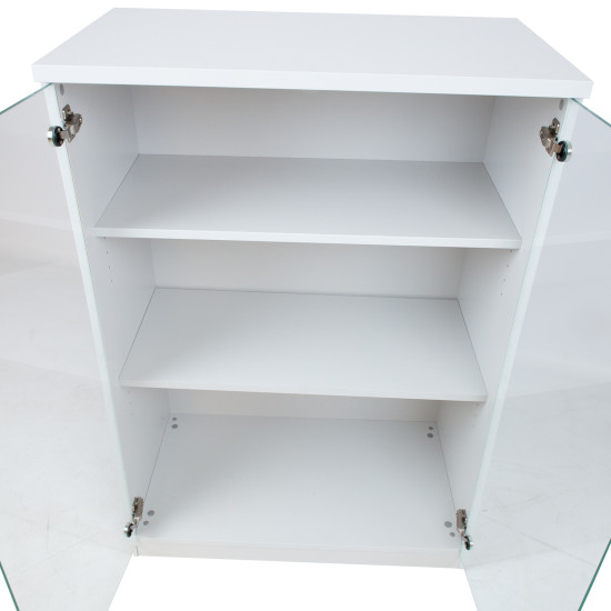 Шкаф ERGO 80x44,5xH115,5см, серо-белый Шкаф ERGO 80x44,5xH115,5см, серо-белый