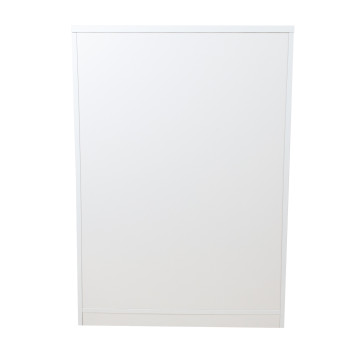 Skapis ERGO 80x44,5xH115,5cm, pelēcīgi balts Skapis ERGO 80x44,5xH115,5cm, pelēcīgi balts