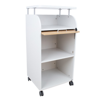 Передвижной шкаф ERGO 56x47xH113,5см, серо-белый Передвижной шкаф ERGO 56x47xH113,5см, серо-белый