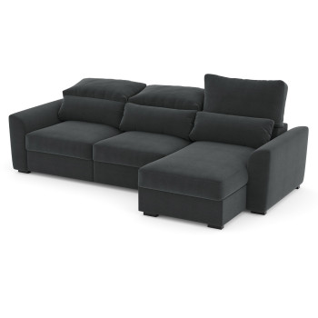Угловой диван-кровать TITTO темно-серый Угловой диван-кровать TITTO темно-серый