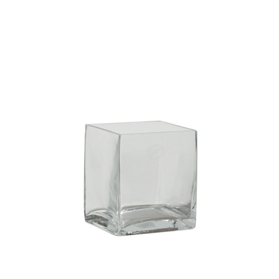 Vāze 15x15xH15cm, caurspīdīga Vāze 15x15xH15cm, caurspīdīga