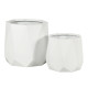 Puķu pods SANDSTONE D55xH49cm, balta Puķu pods SANDSTONE D55xH49cm, balta
