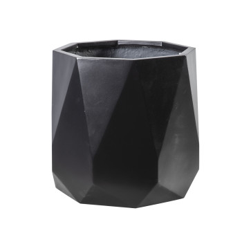 Puķu pods SANDSTONE D55xH49cm, melna Puķu pods SANDSTONE D55xH49cm, melna