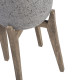 Puķu pods SANDSTONE 47x47xH53,5cm, pelēks
