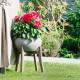 Puķu pods SANDSTONE 40x40xH42cm, pelēks Puķu pods SANDSTONE 40x40xH42cm, pelēks