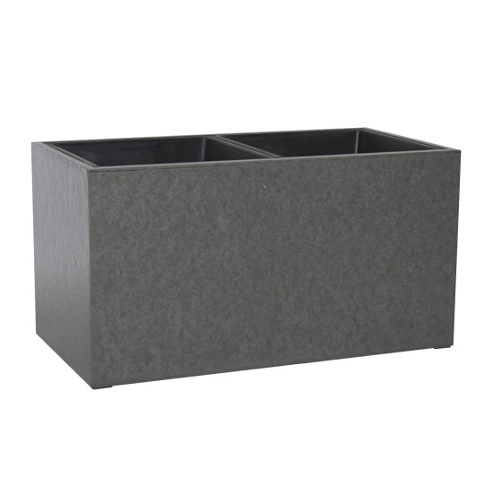 Puķu pods SANDSTONE 65x34,5xH28cm, materiāls: šķiedru cements, krāsa: pelēka Puķu pods SANDSTONE 65x34,5xH28cm, materiāls: šķiedru cements, krāsa: pelēka