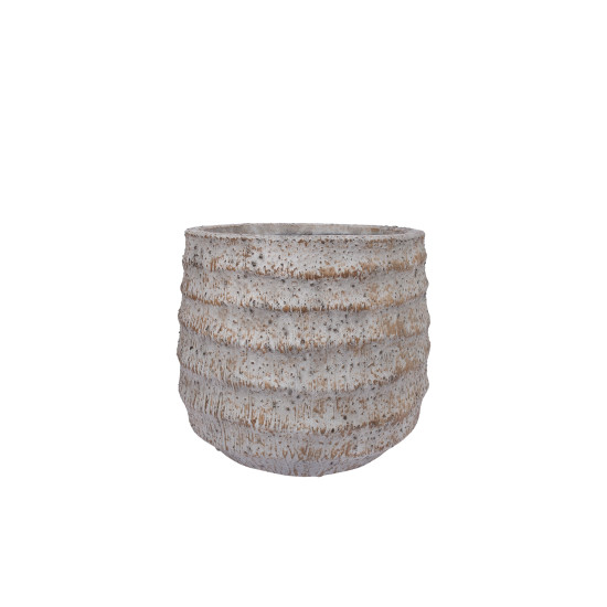 Puķupods PALM D29xH26cm, bēšs