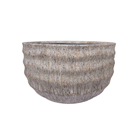 Puķupods PALM D50xH31cm, bēšs