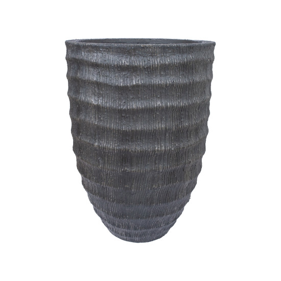 Puķupods PALM D43xH62cm, pelēks