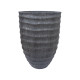Puķupods PALM D43xH62cm, pelēks