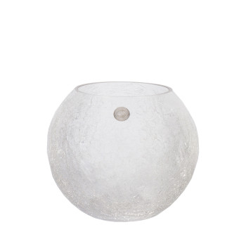 Vāze CRACK BOWL D24xH21cm, stikla Vāze CRACK BOWL D24xH21cm, stikla