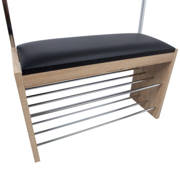 Полка для прихожей BENO светло-коричневая