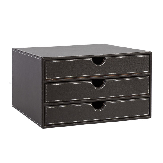 Выдвижные ящики WALTER 25x33xH18см, темно-коричневый Выдвижные ящики WALTER 25x33xH18см, темно-коричневый