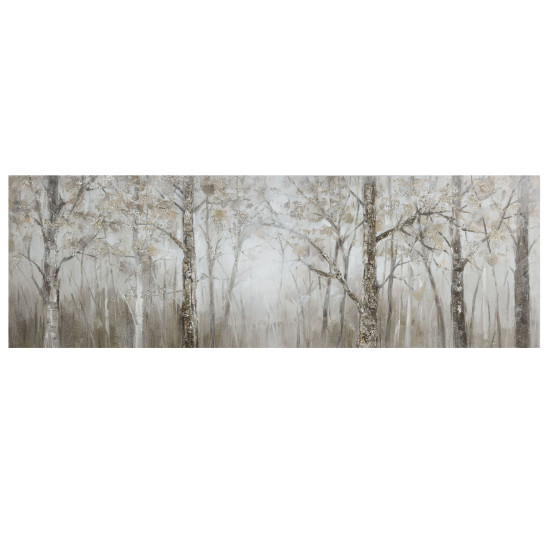 Eļļas glezna 50x150cm, mežs
