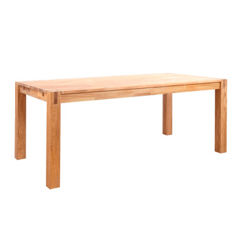 Обеденный стол CHICAGO NEW 180x90xH76cм, дерево: дубовый шпон, цвет: натуральный Обеденный стол CHICAGO NEW 180x90xH76cм, дерево: дубовый шпон, цвет: натуральный