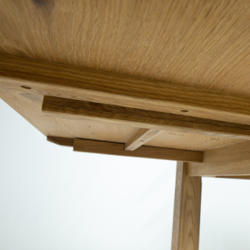 Удлинение для стола CHICAGO 45x90cм, дерево: шпон дуба, цвет: натуральный, обработка: промасленный Удлинение для стола CHICAGO 45x90cм, дерево: шпон дуба, цвет: натуральный, обработка: промасленный