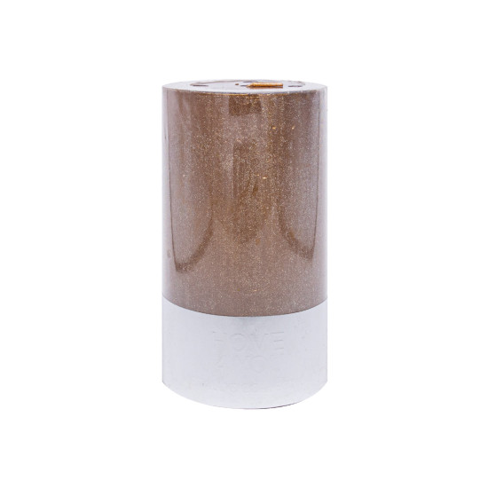Svece LUXO, D6.8xH12cm, vara metālisks (bez smaržas) Svece LUXO, D6.8xH12cm, vara metālisks (bez smaržas)