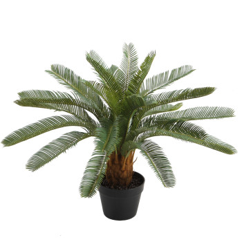 Mākslīgs augs CYCAS H70cm, melns puķupods Mākslīgs augs CYCAS H70cm, melns puķupods