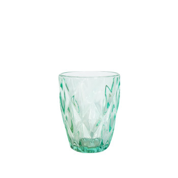 Glāze CORAL 250ml, D8xH10cm, tirkīzs Glāze CORAL 250ml, D8xH10cm, tirkīzs