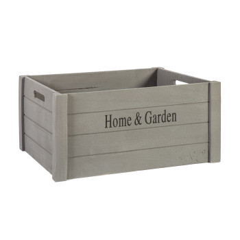 Puidust kast HOME&GARDEN-1, L- 41x31H20cm, hall Puidust kast HOME&GARDEN-1, L- 41x31H20cm, hall