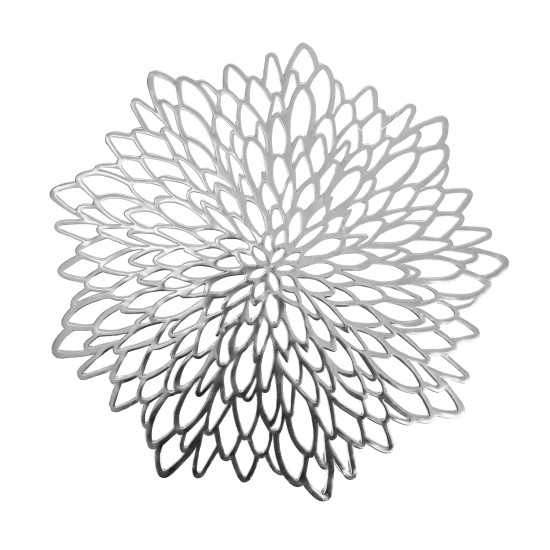 Персонник FIORE, D38см, серебряный Персонник FIORE, D38см, серебряный