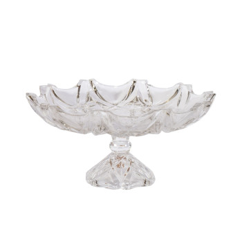 Trauks uz kāju LOFT D33xH16cm, caurspīdīgs Trauks uz kāju LOFT D33xH16cm, caurspīdīgs