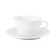 Krūze + apakštase SOFIA-2, krūzīte 180ml, apakštase D15cm, balta Krūze + apakštase SOFIA-2, krūzīte 180ml, apakštase D15cm, balta
