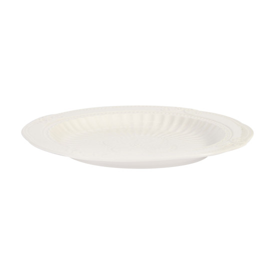 Pusdienu šķīvis SOFIA, D26,5cm, balts Pusdienu šķīvis SOFIA, D26,5cm, balts