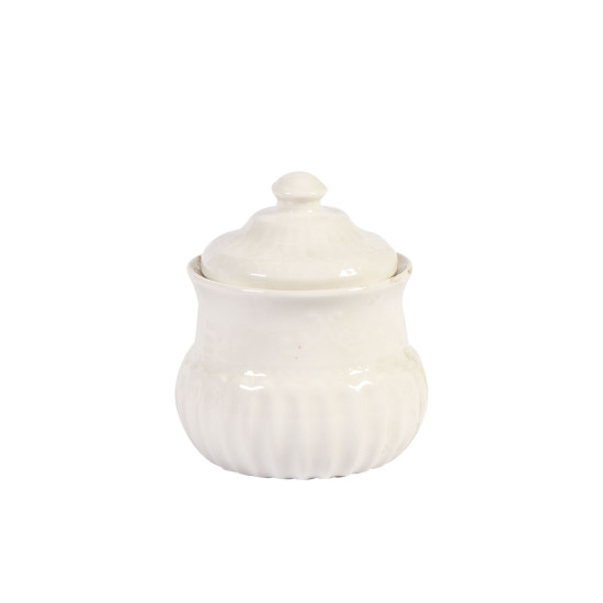 Cukura trauks SOFIA D10xH12cm, balts Cukura trauks SOFIA D10xH12cm, balts