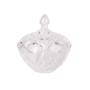 Stikla trauks ar vāku LOFT S, D12xH13.5cm, caurspīdīgs stikls Stikla trauks ar vāku LOFT S, D12xH13.5cm, caurspīdīgs stikls