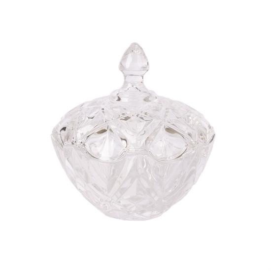 Stikla trauks ar vāku LOFT S, D12xH13.5cm, caurspīdīgs stikls Stikla trauks ar vāku LOFT S, D12xH13.5cm, caurspīdīgs stikls