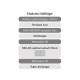 Пружинный матрас HARMONY UNO POCKET, 90x200xH20см