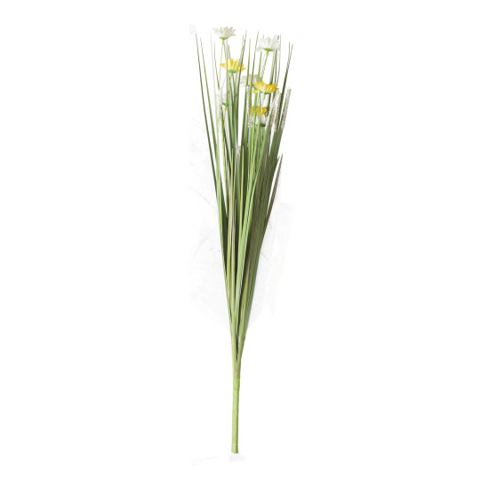 Zāle ar ziediem IN GARDEN, H32.5cm, dzeltens / balts Zāle ar ziediem IN GARDEN, H32.5cm, dzeltens / balts
